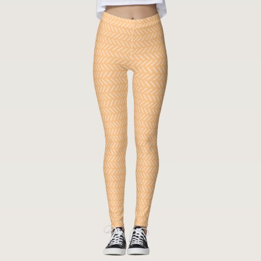 Rustieke turquoise  leggings (Voorkant)