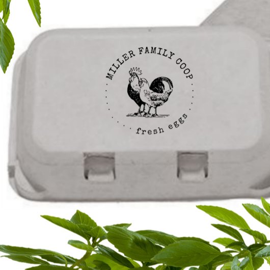 Rustieke Typewriter Ei Karton Stempel