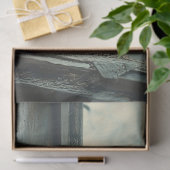 Rustieke uil in het raam Art Decoupage Tissuepapier (Geschenk)