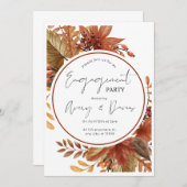 Rustieke uitnodiging van de Verlovingspartij, Prin (Voorkant / Achterkant)