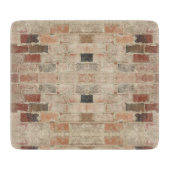 Rustieke unieke  oude baksteen natuurlijke textuur snijplank (Voorkant)