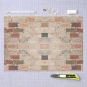 Rustieke unieke oude baksteen natuurlijke textuur tissuepapier (Craft)