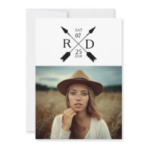 Rustieke Urban Arrow Graduation Party Uitnodigen