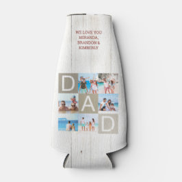 Rustieke vader foto collage Koelbox Flesjeskoeler