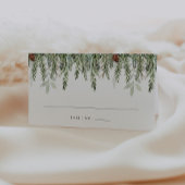 Rustieke Vakantie Groen Trouwplaats Kaart Plaatskaartje