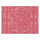 Rustieke veren Tortelduifjes Pattern Cottage Lodge Tafelkleed (Voorkant (Horizontaal))