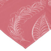 Rustieke veren Tortelduifjes Pattern Cottage Lodge Tafelkleed (Gekanteld)