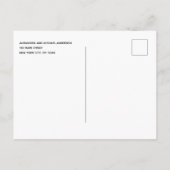 Rustieke Verhuisaankondiging Eucalyptus Greenery Aankondigingskaart (Achterkant)