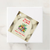 Rustieke verse fruit bruidsfeest rechtstreeks van  bedankjes labels (In situ)