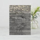 Rustieke Verweerde Grijze Houten Strijklichten Bru Kaart (Staand voorkant)