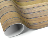 Rustieke verweerde houten latten cadeauverpakking cadeaupapier (Rol Hoek)