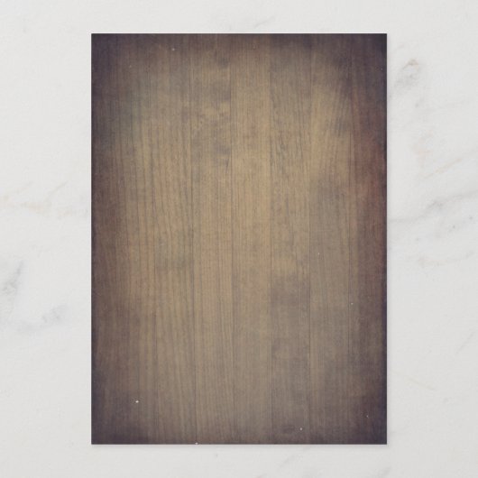 Rustieke vetplanten groen bruiloft informatie informatiekaartje (Achterkant)