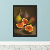 Rustieke vijgenstilleven print (Insitu (Houten vloer))