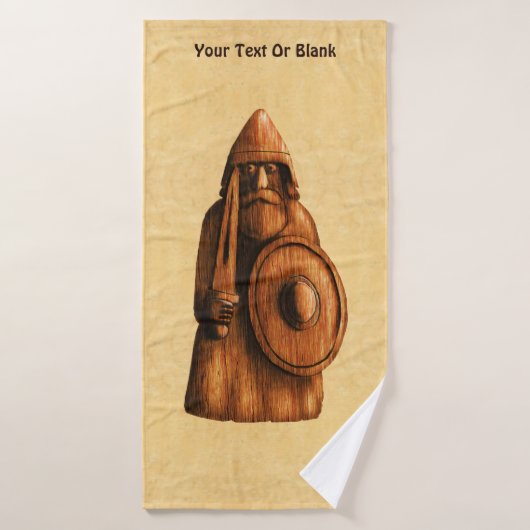 rustieke viking bad handdoek (Badhanddoek)