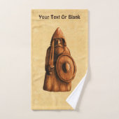 rustieke viking bad handdoek (Handdoek)