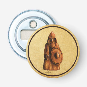 Rustieke Viking Button Flesopener