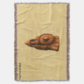 rustieke viking deken (Voorkant Verticaal)