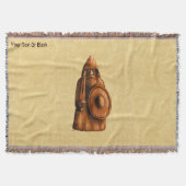 rustieke viking deken (Voorkant)