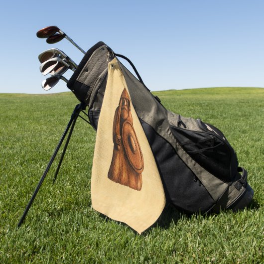 rustieke viking golfhanddoek (Groen)
