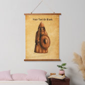 rustieke viking hangend wandkleed (Slaapkamer)