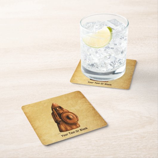 rustieke viking kartonnen onderzetters (Insitu)