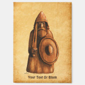 rustieke viking magneet (Voorkant)