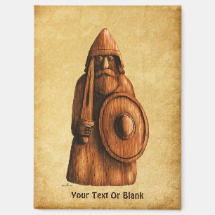 rustieke viking magneet