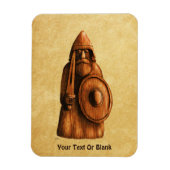 rustieke viking magneet (Verticaal)