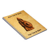 rustieke viking notitieboek (Rechterzijde)