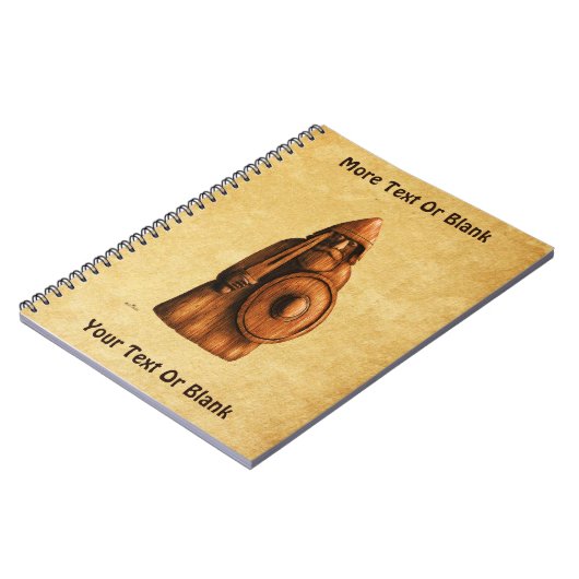 rustieke viking notitieboek (Linkerzijde)