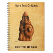 rustieke viking notitieboek (Voorkant)