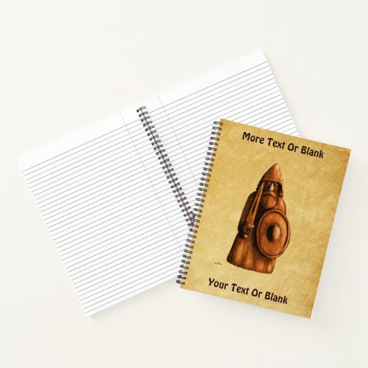 rustieke viking notitieboek (Binnen)