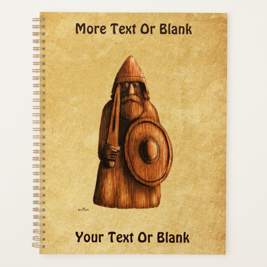 rustieke viking planner (Voorkant)