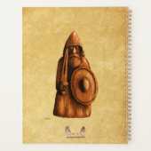 rustieke viking planner (Achterkant)