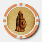rustieke viking poker chips (Voorkant)