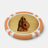 rustieke viking poker chips (Enkel)