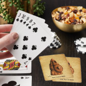 Rustieke Viking Pokerkaarten (Insitu)