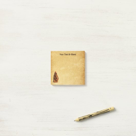 Rustieke Viking Post-it® Notes (Op bureau)