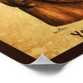 rustieke viking poster (Hoek)