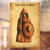 rustieke viking raamsticker (Vel 2)