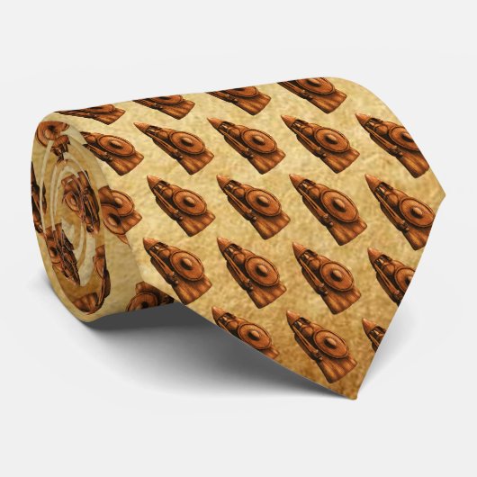 rustieke viking stropdas (Opgerold)