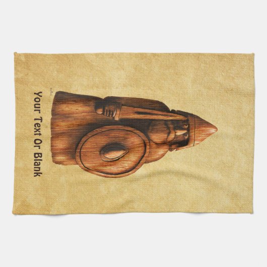 rustieke viking theedoek (Horizontaal)