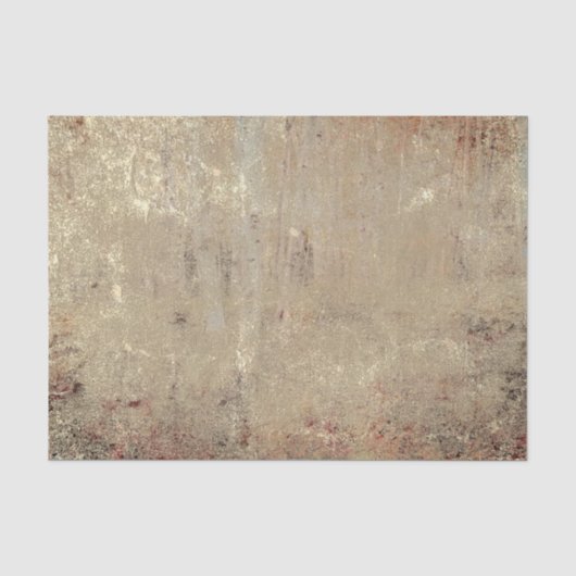 Rustieke vintage beige bruine grunge textuur tissuepapier (Voorkant)