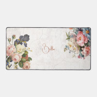 Rustieke Vintage Gepersonaliseerde Rozen & Iris