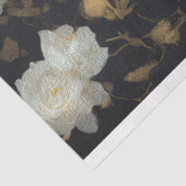 Rustieke Vintage Gotische Kraai Decoupage Tissuepapier (Detail)