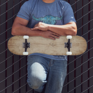 Rustieke Vintage Houten Look Unisex Persoonlijk Skateboard