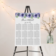 Rustieke Violet Zomer Wild Floral Wedding