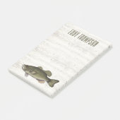 Rustieke Visserij Persoonlijke Plaknotities Post-it® Notes (Schuin)