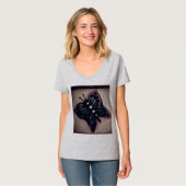 Rustieke vlinder Basic T-shirt, KLEIN T-shirt (Voorkant volledig)