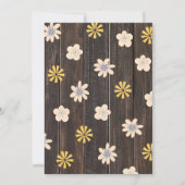 Rustieke volkskunst hertengewei Baby shower Kaart (Achterkant)